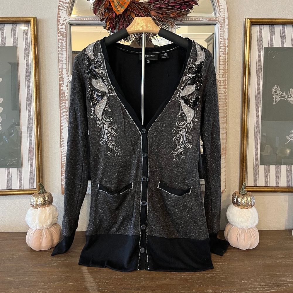 Miss Me button up cardigan